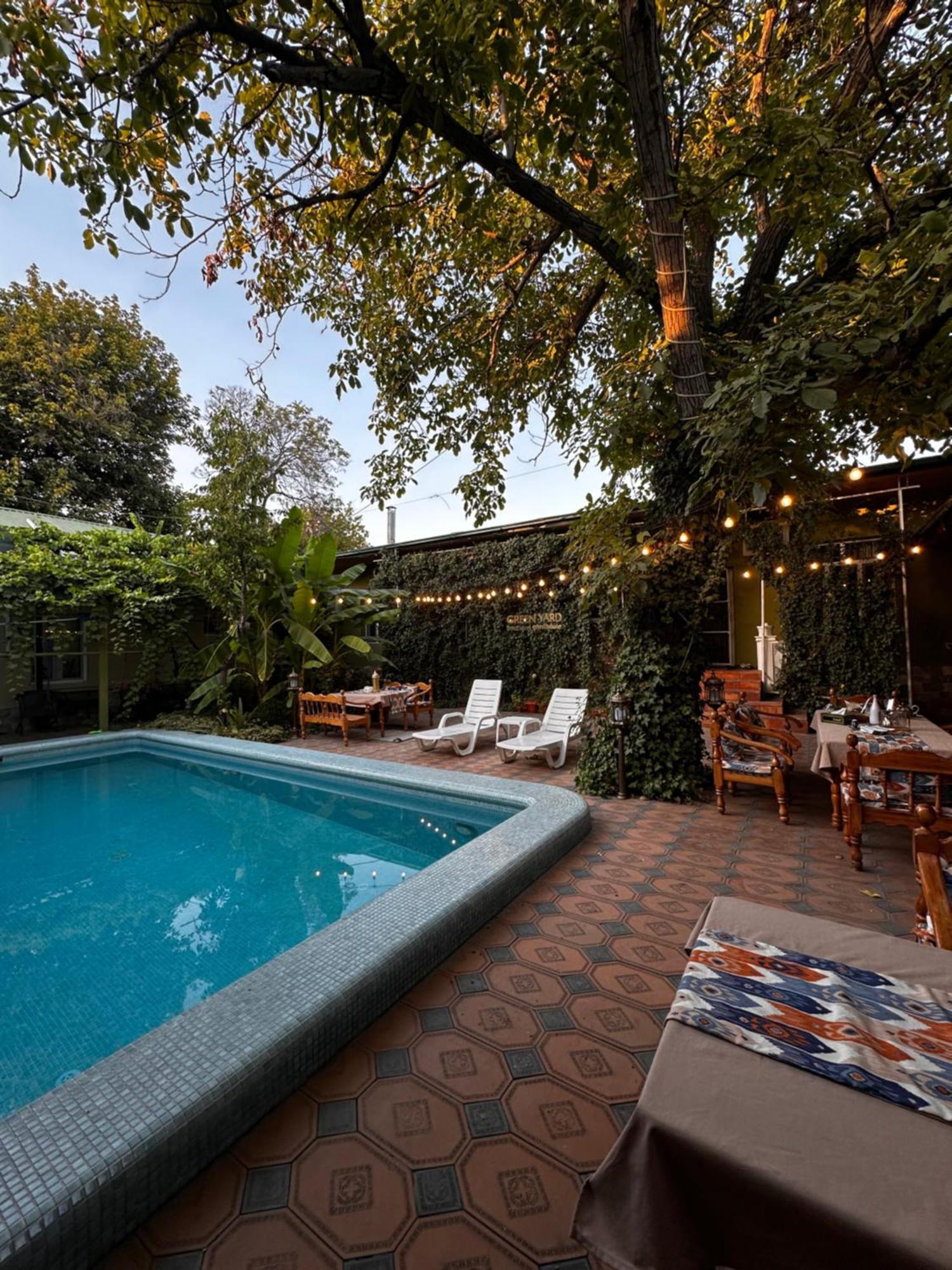 Green Yard Boutique Guesthouse Tașkent Exterior foto